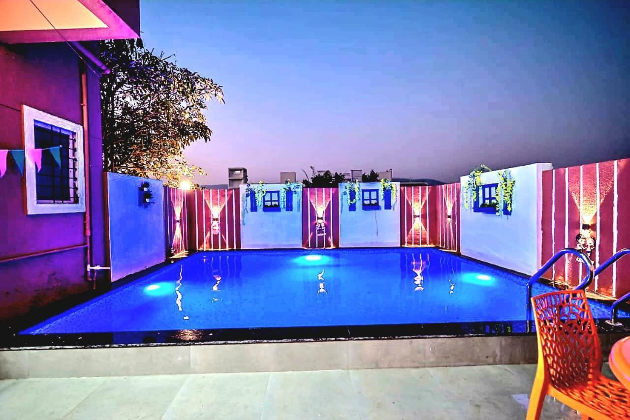 Ll Empyrean Stay Ll Airawat Villa Ll 2Bhk Ll Ac Ll Private Pool Ll Wifi Ll Lonavala Eksteriør bilde